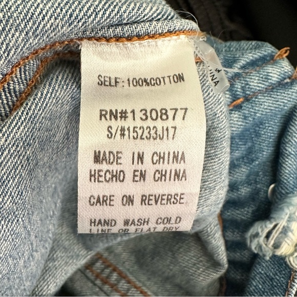 LeShop distressed denim jacket - Picture 8 of 8